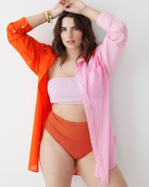 Thumbnail for your product : J.Crew Button-up beach shirt in colorblock