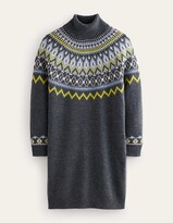 Thumbnail for your product : Boden Edith Fair Isle Knitted Dress