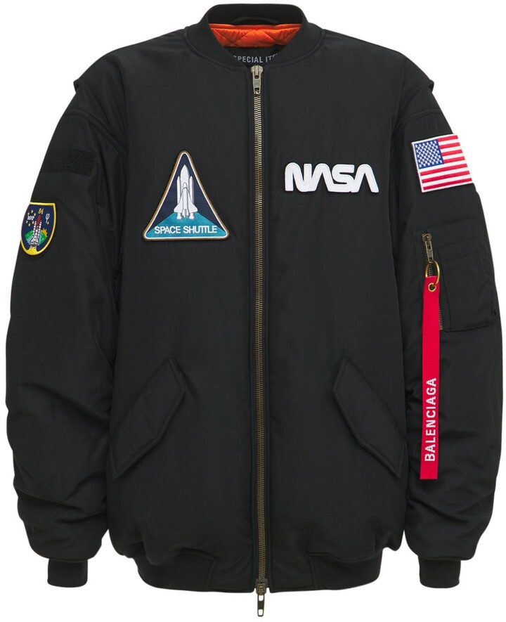 Balenciaga Space bomber jacket - ShopStyle