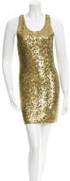 Thumbnail for your product : Alice + Olivia Sequin Silk Dress