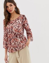 Thumbnail for your product : Vila paisley top