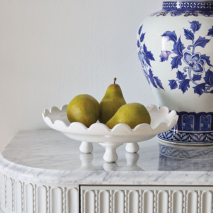 Ballard Designs Coralie Footed Bowl