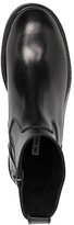 Thumbnail for your product : Ann Demeulemeester Lug-Sole Ankle Boots