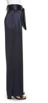 Thumbnail for your product : Tory Burch Tie Waist Satin Pants
