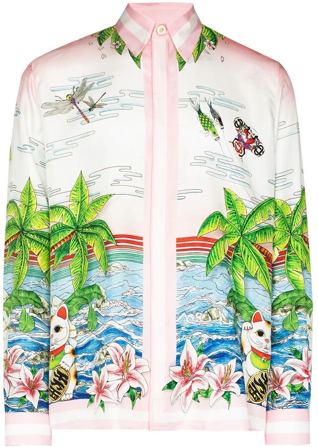 casablanca shirt mens