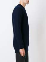 Thumbnail for your product : Diesel Black Gold ribbed crew neck jumper