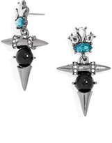 Thumbnail for your product : BaubleBar Crown Bullet Drops