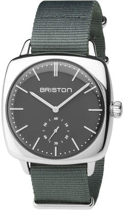 Briston Clubmaster Vintage Chronograph Watch, Gray