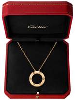 Thumbnail for your product : Cartier Yellow Gold Love Diamond Necklace