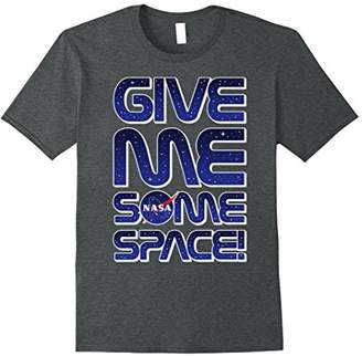 NASA Give Me Some Space Font Graphic T-Shirt