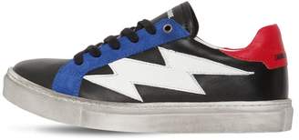 Zadig & Voltaire Zadig&Voltaire Color Block Leather Sneakers