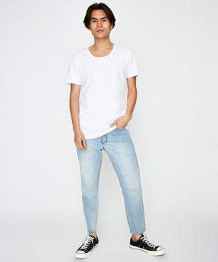 Co General Pants Basics Scoop Neck T-Shirt White