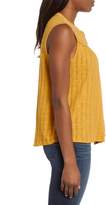 Thumbnail for your product : Lucky Brand Eyelet Yoke Tank