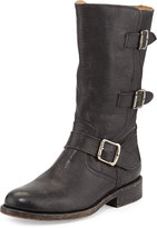 Thumbnail for your product : Frye Jayden Leather Moto Boot, Black