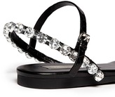 Thumbnail for your product : Stella McCartney 'Jodie' crystal flat sandals