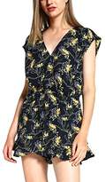 Thumbnail for your product : Urban CoCo Women’s Beach Playsuit Retro Floral Printed Jumpsuit Rompers