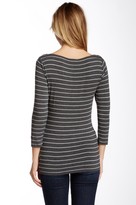 Thumbnail for your product : Vince Camuto Arctic Stripe 3/4 Sleeve Bandage Tunic