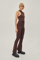 Thumbnail for your product : Nasty Gal Womens One Sleeve Cut Out Back Rib Top