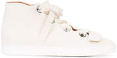 Thumbnail for your product : Derek Lam Suede Serena High Top Sneaker