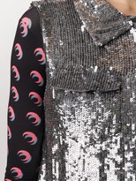 Thumbnail for your product : P.A.R.O.S.H. Sequinned Cropped Gilet