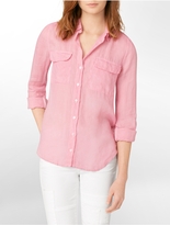 Thumbnail for your product : Calvin Klein Jeans Long Sleeve Button-Front Shirt