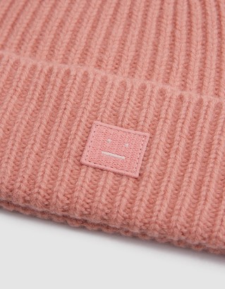 Acne Studios Mini Pansy Beanie in Pale Pink