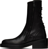 Thumbnail for your product : Ann Demeulemeester Black Henrica Boots