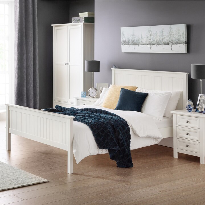 Dunelm Maine Wooden Bed Frame White ShopStyle