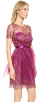 Thumbnail for your product : Notte by Marchesa 3135 Notte by Marchesa Tulle & Lace Cocktail Dress