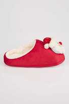 Thumbnail for your product : Yours Clothing YoursClothing Plus Size Womens Father Christmas Mule Soft Slipper Shoes