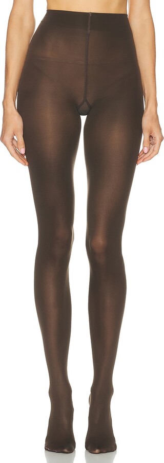 Falke Pure Matt 50 Semi Opaque Tights in Chocolate