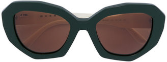 Marni cat eye geometric sunglasses