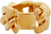 Thumbnail for your product : Bottega Veneta Gold Chain Ring