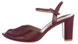 Maryam Nassir Zadeh Leather High Heel Sandals