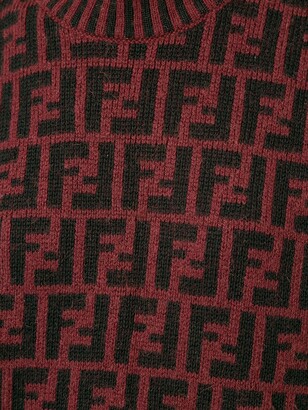 Fendi Pre-Owned Zucca pattern knit top
