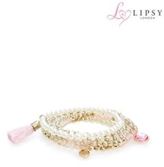 Thumbnail for your product : Lipsy Pearl Tassel Multi Bracelets