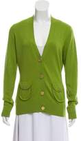 Thumbnail for your product : Tory Burch Button-Up Long Sleeve Cardigan