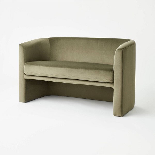 Threshold designed w/Studio McGee Vernon Loveseat Velvet Threshold