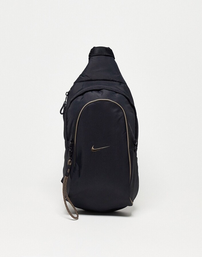 Nike Essentials sling bag in black - ShopStyle Backpacks