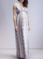Thumbnail for your product : Isabella Oliver Zahara Silk Maternity Maxi Dress