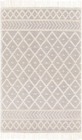 LivablissCasaDeCampo8'x10'RectangleWovenIndoorAreaRugsIvory