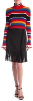 Thumbnail for your product : MSGM Fringed Mini Skirt