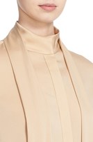Thumbnail for your product : Ellery Women's Tie Neck Stretch Georgette Blouse