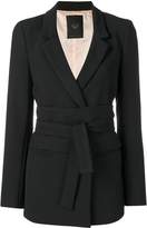Thumbnail for your product : Frankie Morello belted blazer