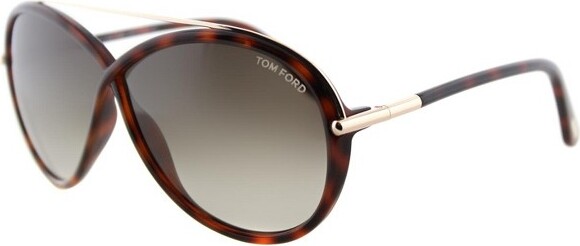 Hjemløs shuffle Bunke af Tom Ford Tamara TF 454 52K Mens Fashion Sunglasses Brown 64mm - ShopStyle