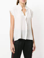 Thumbnail for your product : Nude frill trim blouse