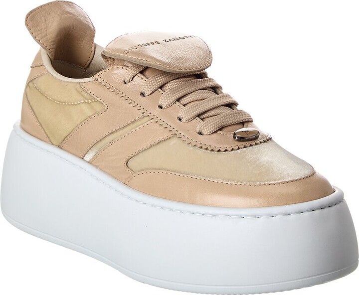 Giuseppe Zanotti Alma Leather Platform Sneaker