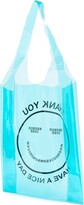Thumbnail for your product : Ground Zero Smiley-logo transparent tote bag
