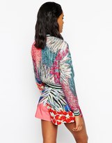 Thumbnail for your product : Clover Canyon Carnvial Bomber Jacket in Feathered Chiffon