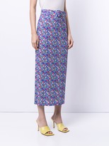 Thumbnail for your product : BERNADETTE Floral Print Pencil Skirt